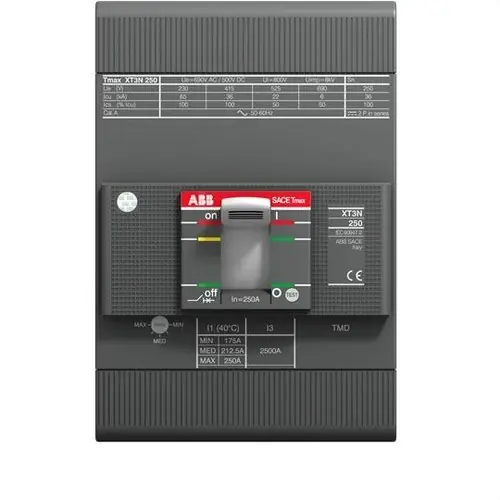 INTERRUPTOR AUTOMÁTICO XT3N250 TMG R200 IM600 3P FF Precio De Oferta