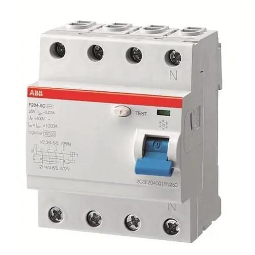 Barato INTERRUPTOR DIFERENCIAL INDUSTRIAL F204A S 125A 300mA