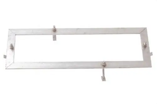 Entrega Rápida MARCO FIJACIÓN MA-3/1250 1250x300mm DE ACERO GALVANIZADO