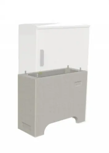 Oferta Especial ZÓCALO HORMIGÓN ZA750 PARA ARMARIO 750x300mm