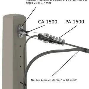Alta Calidad CONJUNTO PINZAS CA1500 Y PA1500