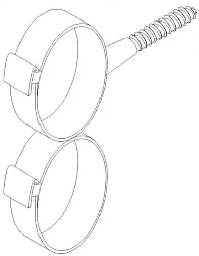 SOPORTE DOBLE ARC2 215-19 DE DIÁMETRO 52mm Precio Rebajado