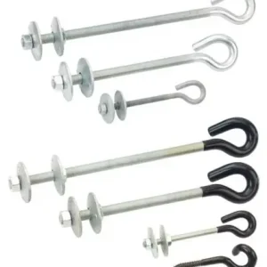 Comprar En Línea GANCHO ESPIRAL GAR 16/315-G/EN DE ACERO GALVANIZADO EN CALIENTE