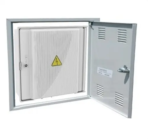 Última Versión PUERTA METÁLICA NICHO BOMBIN 400x540 PPN4054UF