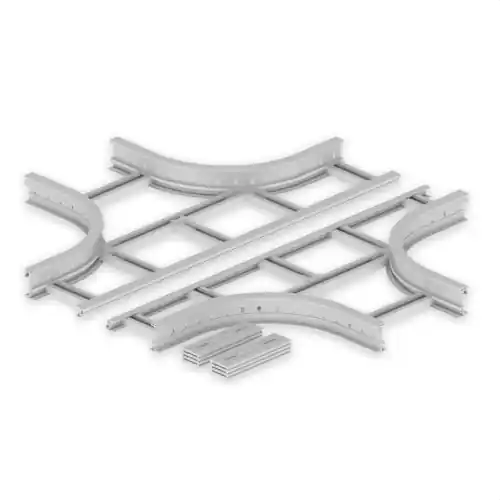 CRUCE 85x400 R300 U23X GRIS RAL7035 Envío Inmediato