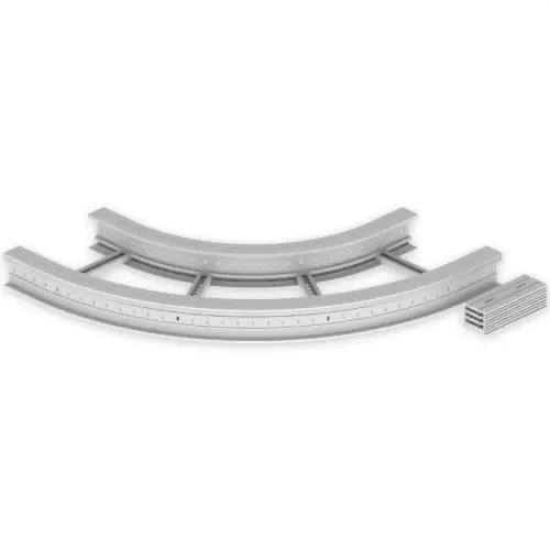 Pago Seguro CURVA PLANA DE 90º 135x500 R600 U23X GRIS RAL7035