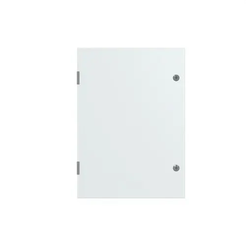 Súper Precio ARMARIO CON PUERTA CIEGA + PLACA TRASERA 700x500x200mm GRIS CLARO RAL 7035