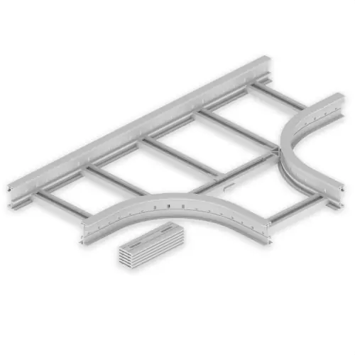 DERIVACIÓN T 85x400 R300 U23X GRIS RAL7035 Comprar En Línea
