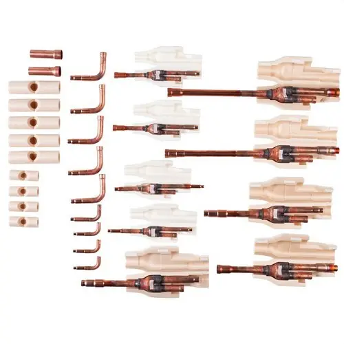 KIT TUBERÍA CONEXIÓN PARA UNIDAD EXTERIOR BOMBA DE CALOR 4 MÓDULOS 712-848 Oferta De Temporada