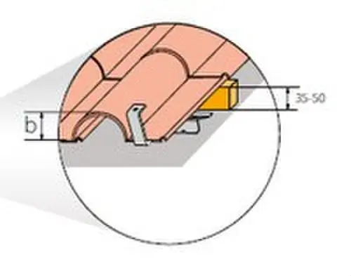 SOPORTE TEJA ALTA CON RASTREL 1 CAPTADOR Bestseller