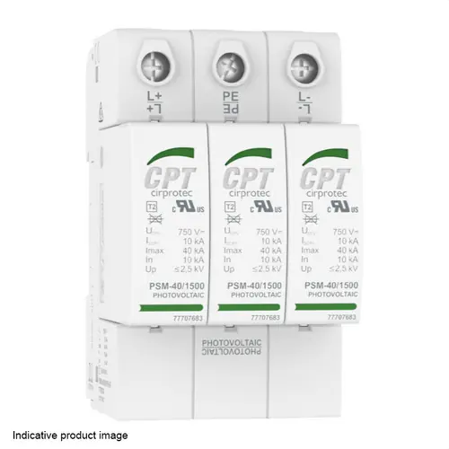 No Te Lo Pierdas PROTECTOR SOBRETENSIÓN TRANSITORIA PSM3-40/600 PV