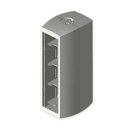 MÓDULO PARA 8 MECANISMOS 65 U24X GRIS Económico
