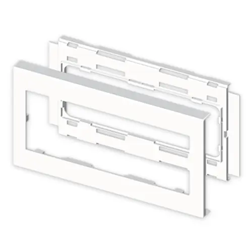MARCO PARA MECANISMO PVC 150x292mm U24X BLANCO NIEVE Precio Bajo