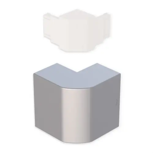 Novedad ANGULO EXTERIOR 50x100 U24X PVC ALUMINIO