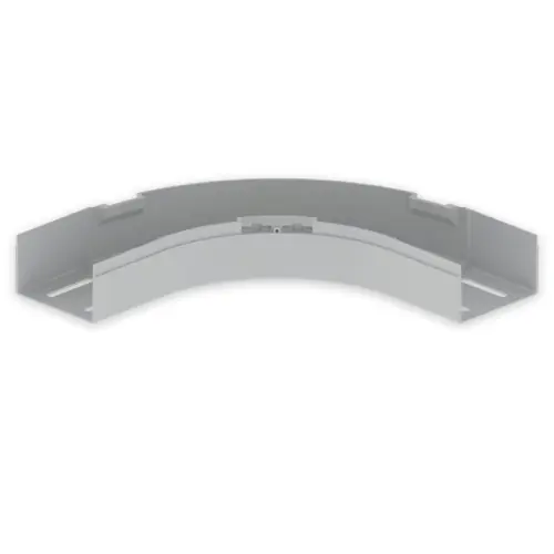 Entrega Rápida CURVA PLANA 90º 60x100 U23X GRIS RAL7035