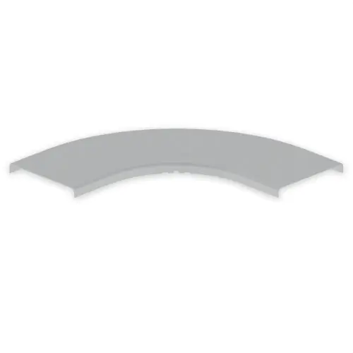 Marca Reconocida TAPA CURVA PLANA 90º 150 U23X GRIS RAL7035