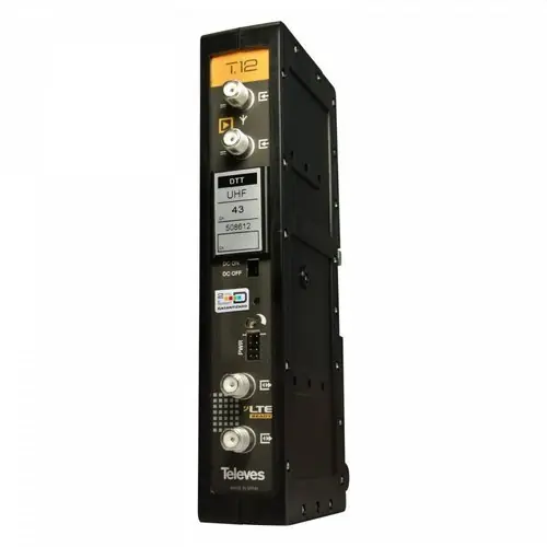 AMPLIFICADOR MULTICANAL T12 TDT CANAL 4141 470862MHz G50dB Vs125dBµV Más Vendido