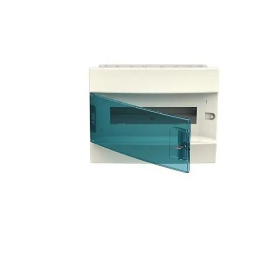 CAJA EMPOTRAR MISTRAL41F 650 CON 12 MÓDULOS PUERTA TRANSPARENTE Súper Precio