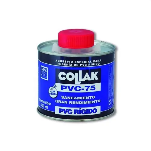 ADHESIVO SOLDADURA P.V.C.-75 500ml PINCEL Garantía De Devolución De Dinero