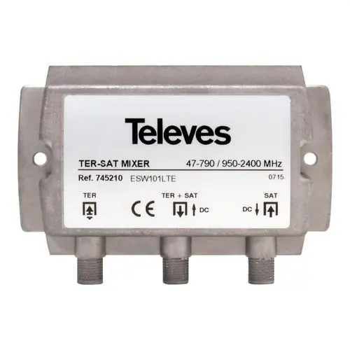 MEZCLADOR MATV-FI 2e/1s-F DC Más Vendido