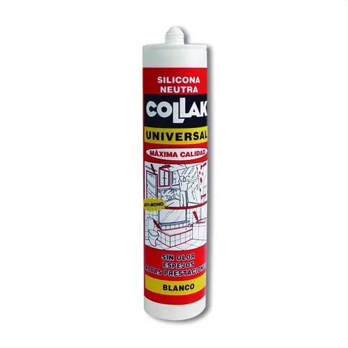 SILICONA NEUTRA UNIVERSAL BLANCO BRILLANTE 280ml Última Oportunidad