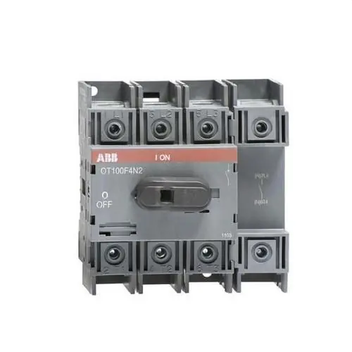INTERRUPTOR SECCIONADOR T100F4N2 4P 115A 100/80A/A Bestseller