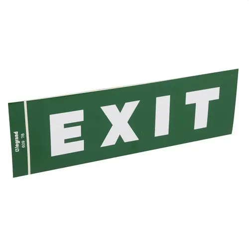 ETIQUETA SEÑALIZACIÓN EXIT Compra Hoy