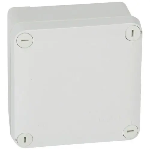 CAJA PLEXO 105x105x55 SIN ENTRADAS Novedad