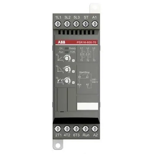Última Versión ARRANC.SUAVE PSR16-600-70 VTJE.PRINC.MAX.600V VTJE.SUMIN.CTROL.100-240V AC