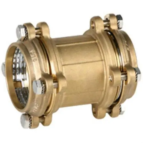 RÁCOR ACOPLAMIENTO RECTO 2.1/2"x75 PN16 LATÓN Certificado