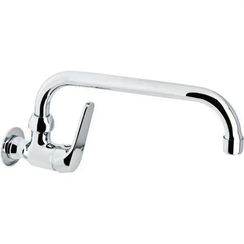Última Versión GRIFO MURAL CON TUBO 24cm GE-2 CARTUCHO 25 CROMO