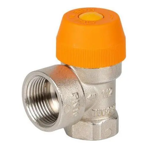 VÁLVULA SEGURIDAD ESCUADRA ENERGÍA SOLAR TÉRMICA 1/2x3/4" LATÓN Disponible Ahora