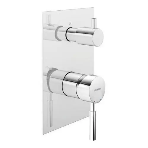 Oferta De Temporada MONOMANDO BAÑO EMPOTRAR TAU INVERSOR 2 VÍAS CROMO