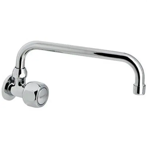 GRIFO MURAL FREGADERO CAÑO TUBO HORIZONTAL 215mm GAMMA Últimas Unidades