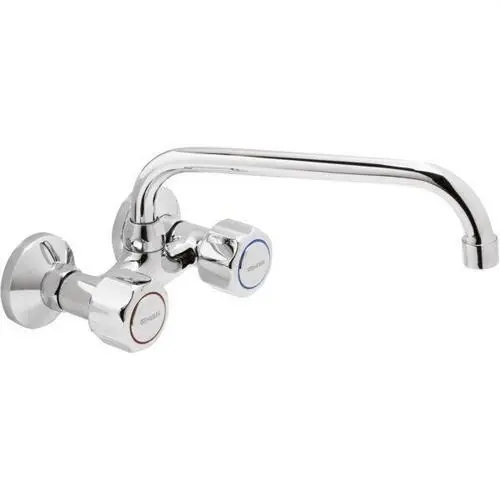 GRUPO FREGADERO 150mm CAÑO ALTO TUBO 180mm GAMMA CROMO Precio Reducido