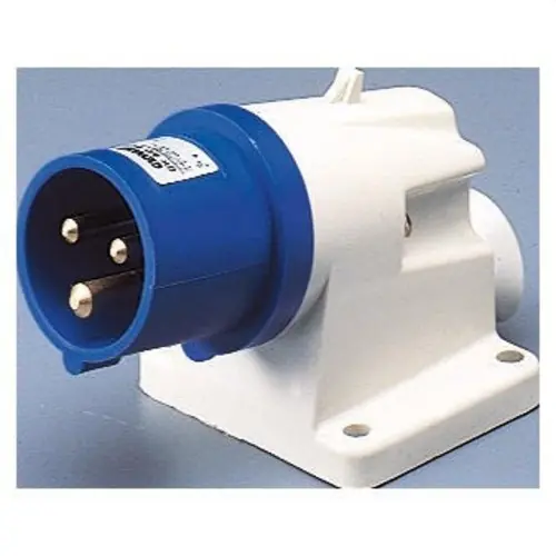 Ordenar Ahora Mismo CLAVIJA FJA.PARED 90° CONEXIONADO TORN.2P+T 16A 200-250V 50-60Hz 6h AZ IP44