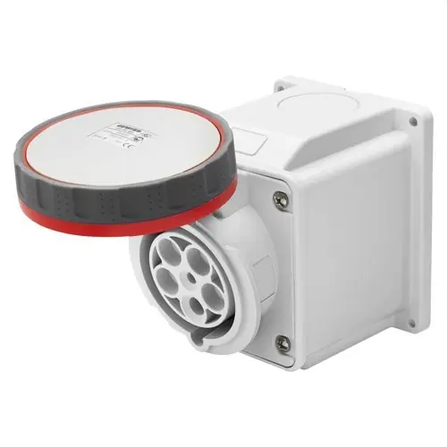 Compra Hoy BASE FJA.PARED 10° CONEXIONADO TORN.3P+N+T 63A 380-415V 50-60Hz 6h RJ IP67
