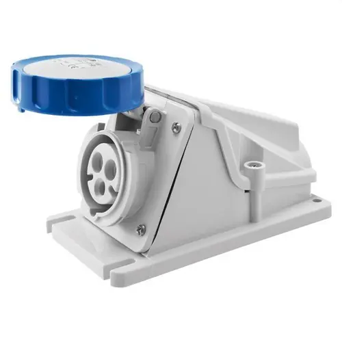 BASE FJA.PARED 90° CONEXIONADO TORN.2P+T 32A 200-250V 50-60Hz 9h AZ IP67 Favorito De Clientes
