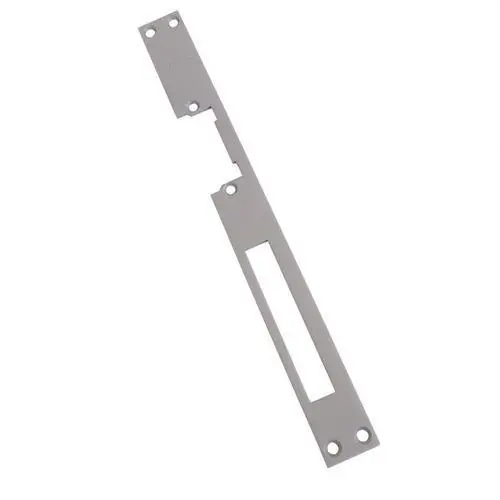 ESCUDO LARGO PARA ABREPUERTAS 250x25x3mm ACERO GRIS Devolución Gratuita