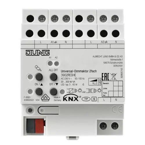 Envío Gratis ACTUADOR DIMMER REGULADOR VELOCIDAD KNX 2 CANALES
