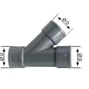 DERIVACIÓN SIMPLE H-H DS-22 DIÁMETRO 160 45° Bestseller