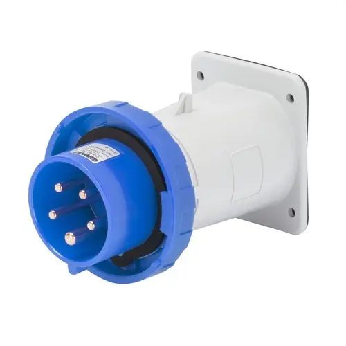 CLAVIJA FJA.EMP.CONEXIONADO TORN.2P+T 16A 200-250V 50-60Hz 6h AZ IP67 Últimas Unidades