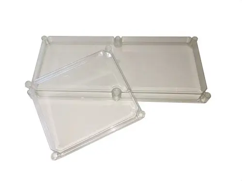 Últimas Unidades TAPA TRANSPARENTE POLICARBONATO MH 66 540x540x45mm CON JUNTA