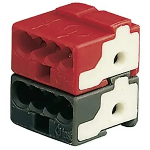 CONECTOR PARA COMPONENTES BUS ROJO/NEGRO Comprar En Línea