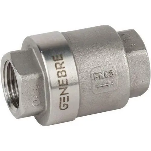 VÁLVULA RETENCIÓN DISCO PN63 1.1/2" INOXIDABLE Garantía De Devolución De Dinero