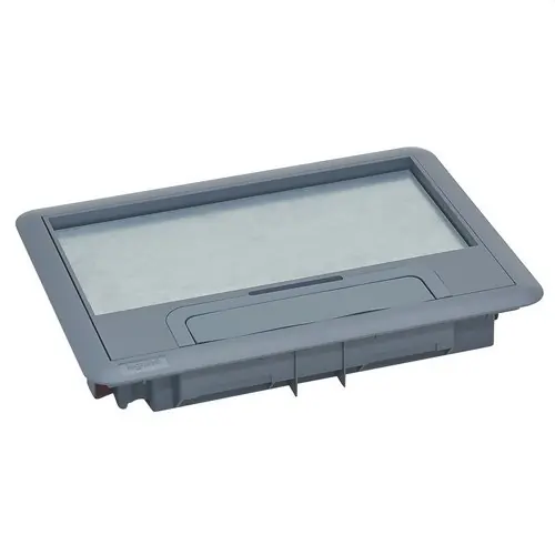 TAPA DE PLÁSTICO PARA CAJA DE SUELO RECTANGULAR 8/12 MÓDULOS Promoción