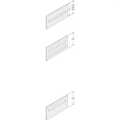 Envío Inmediato PANEL 24x2 MÓDULOS DIN 300x600mm