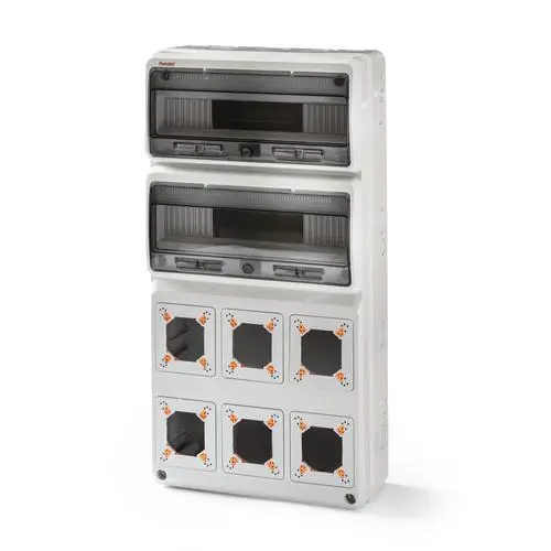 Popular CAJA ICP 685x330x150 32 ELEMENTOS IP-65 6 MÓDULOS