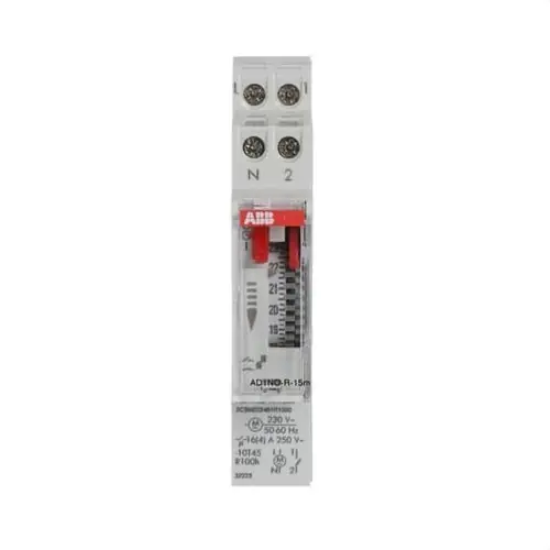 INTERRUPTOR HORARIO CON RESERVA AD1NO-R-15m Oferta Limitada