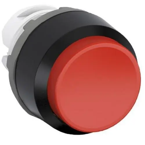 PULSADOR ROJO MP3-10R SALIENTE MOMENTÁNEO OPACO Promoción Exclusiva